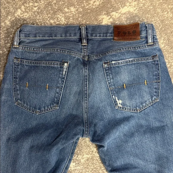 Polo by Ralph Lauren Men's Classic Indigo Straight Jeans - Picture 3 of 4